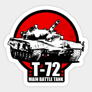 T-72 Tank Sticker